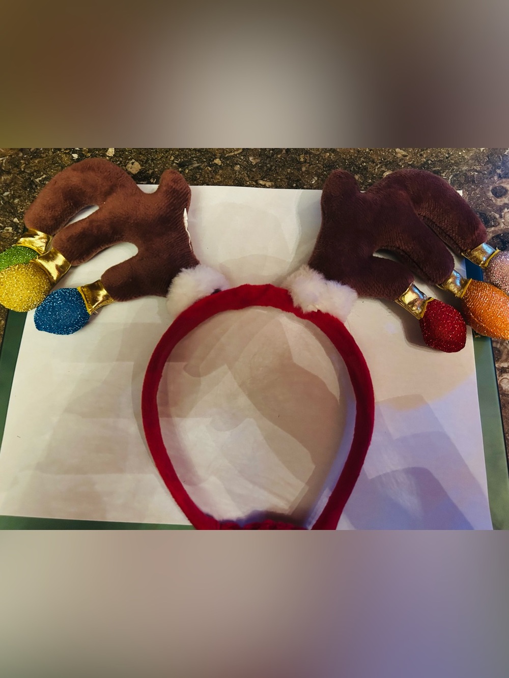 Dog Reindeer Headband